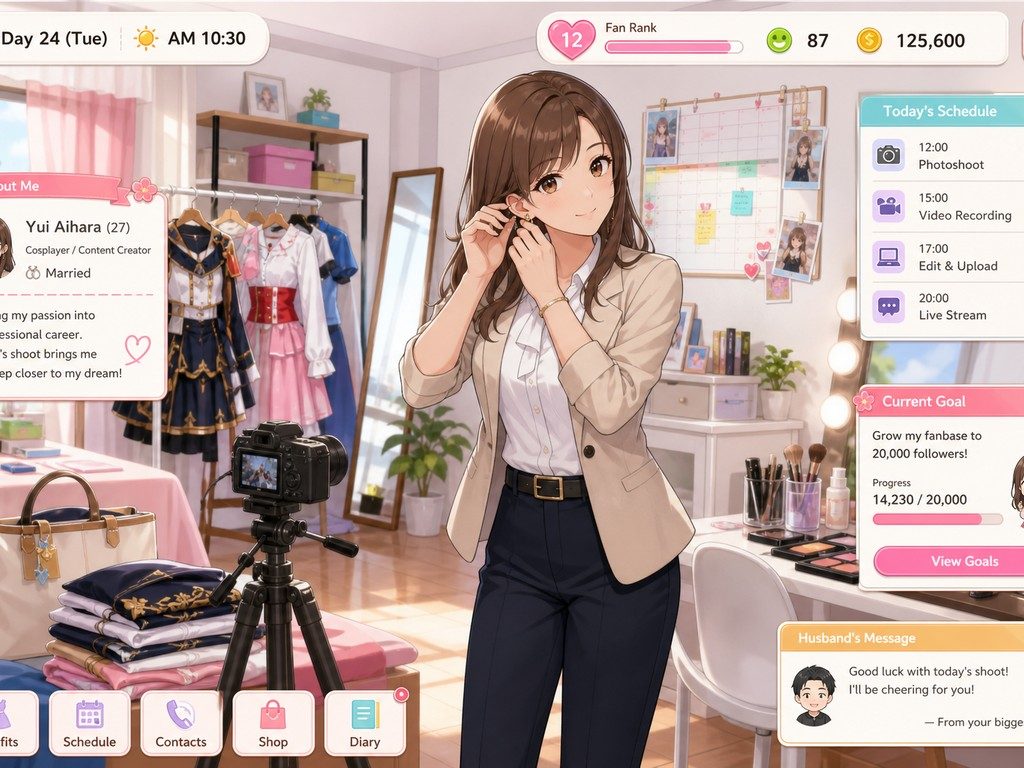 29岁的人妻想成为职业coser是否搞错了什么 职业coser 画面 1