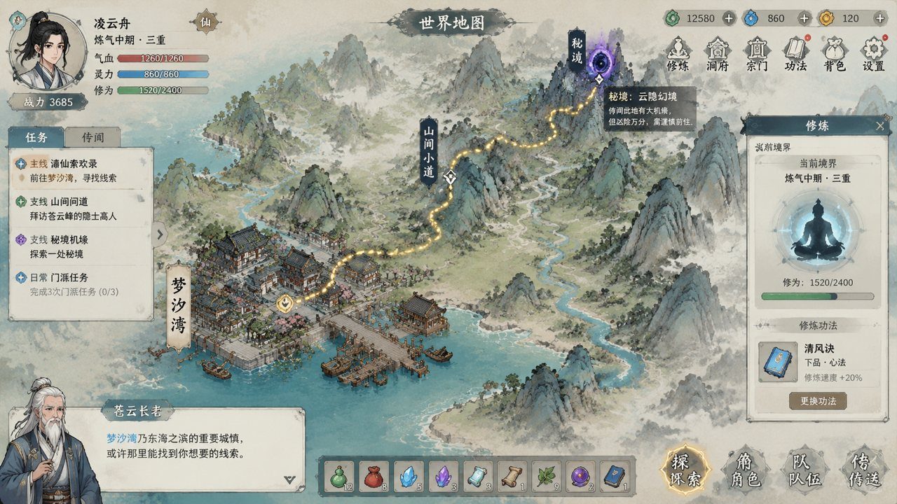 谪仙索欢录 剧情互动 专题图 1
