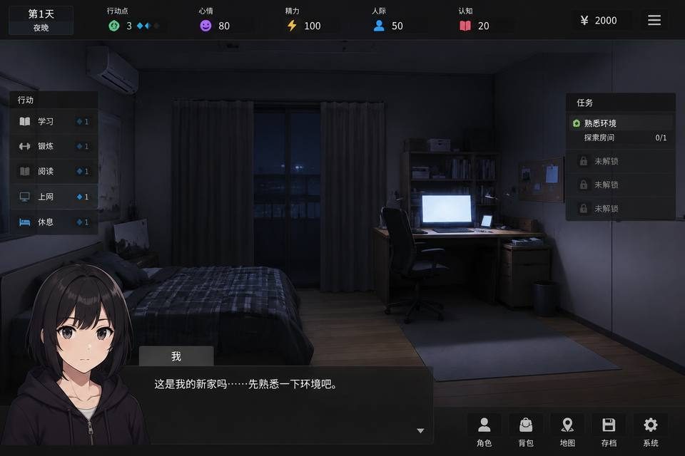 ROOM 角色路线 实机截图 2