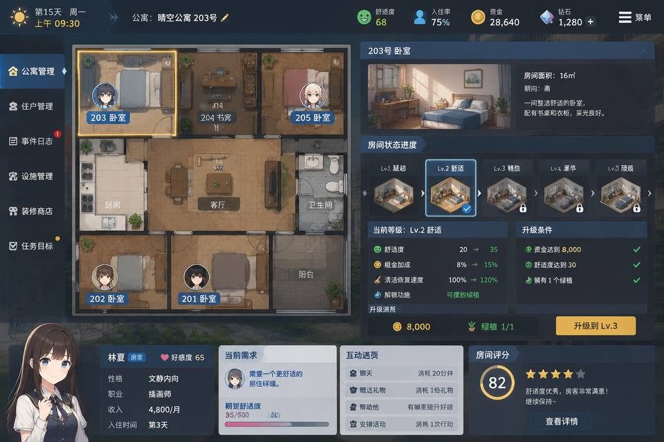 ROOM 主线事件 场景图 2